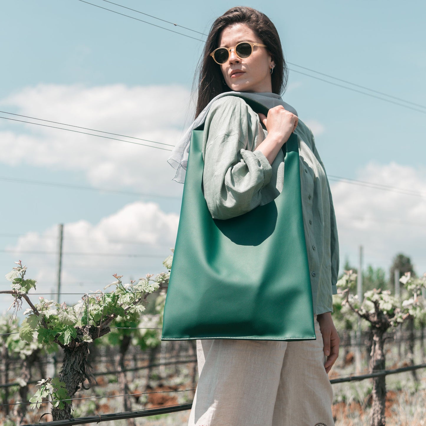 Grape Tote - Premium Tote Bag from L&E Studio