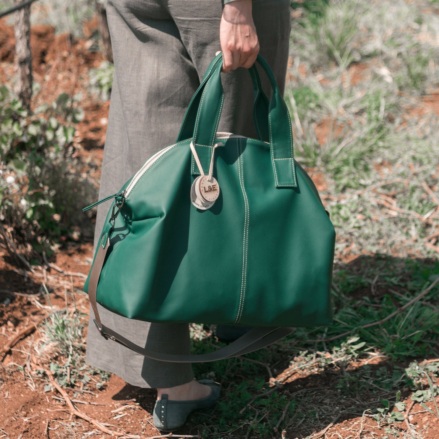 Grape Weekender - Premium Tote Bag from L&E Studio