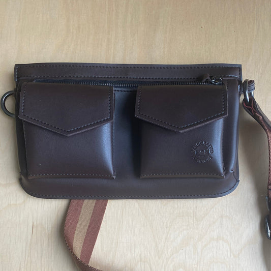 Marketplace - Sörenberg Belt Bag (Chocolate) - Premium Handbags, Wallets & Cases from L&E Studio