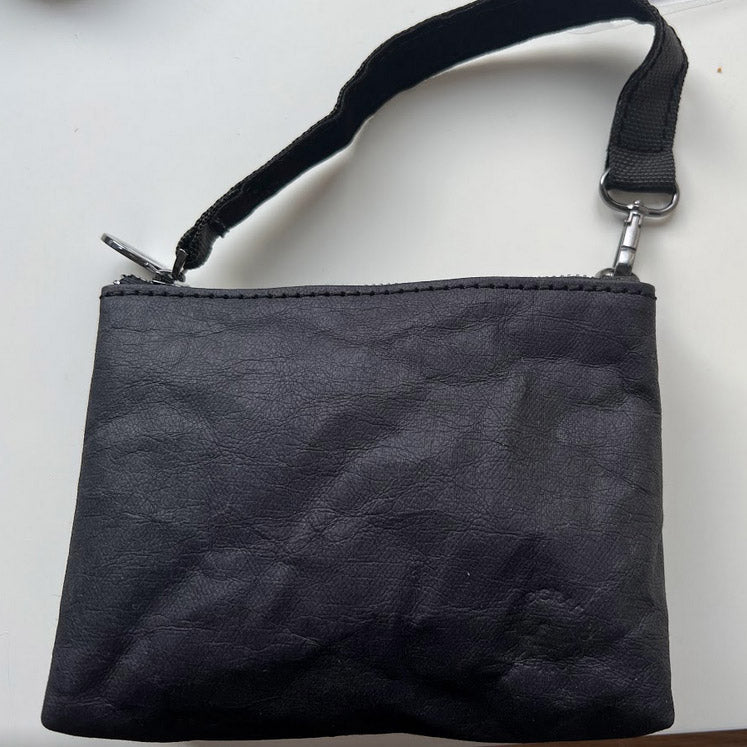 Marketplace - Poppy S pouch Black Cellulose - Premium Handbags, Wallets & Cases from L&E Studio