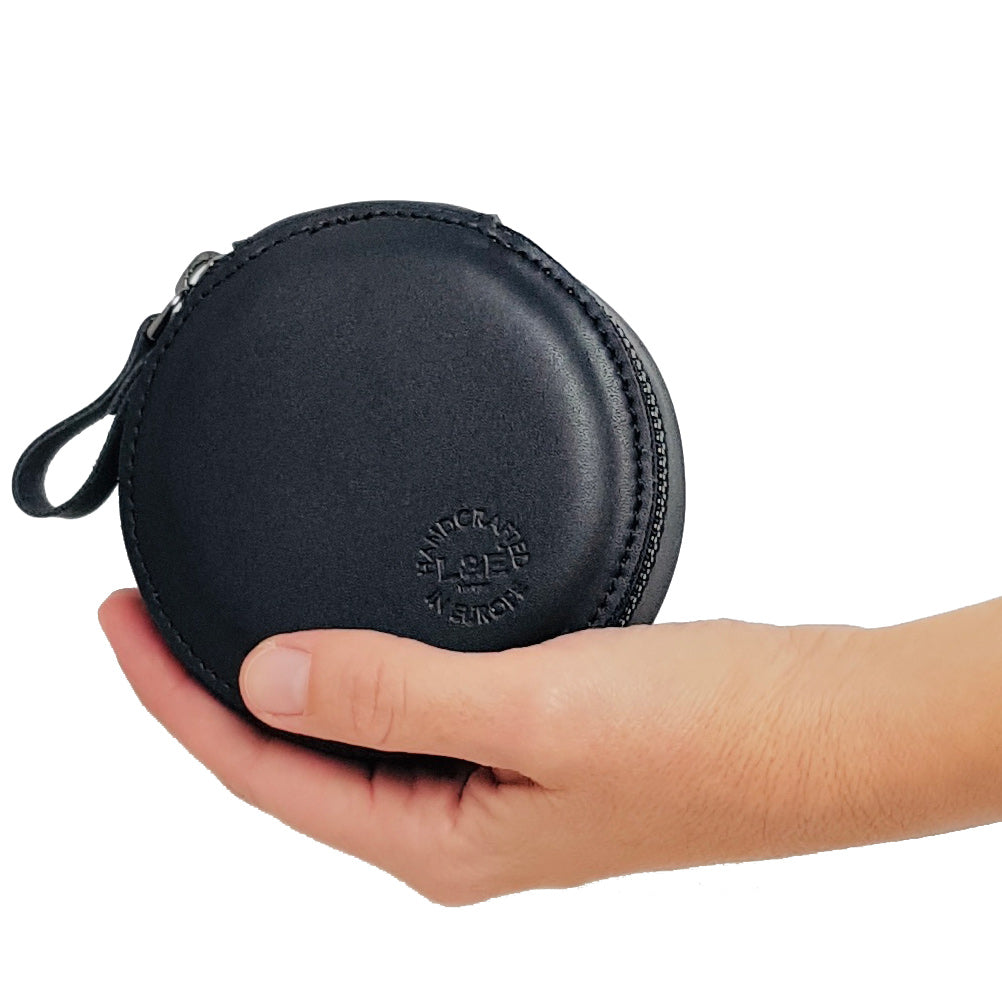 Round Purse - Premium Mini Zipped Purse from L&E Studio